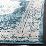 Safavieh Crystal 4'-0" x 6'-0" Rug in Beige / Dark Teal