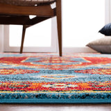 Safavieh Vintage Hamadan 4'-0" x 6'-0" Rug in Blue / Orange