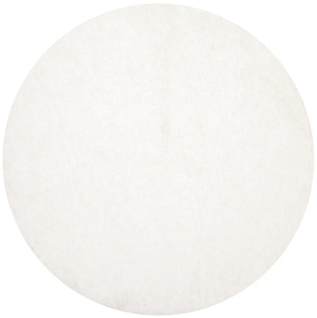 Safavieh Sheep Shag 6'-0" x 6'-0" Rug in Ivory