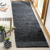 Safavieh Vintage Leather 2'-3" x 6'-0" Rug in Black / Grey
