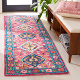 Safavieh Aspen 2'-3" x 7'-0" Rug in Red / Blue