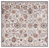 Safavieh Heirloom 700 6'-7" x 6'-7" Rug in Ivory / Navy