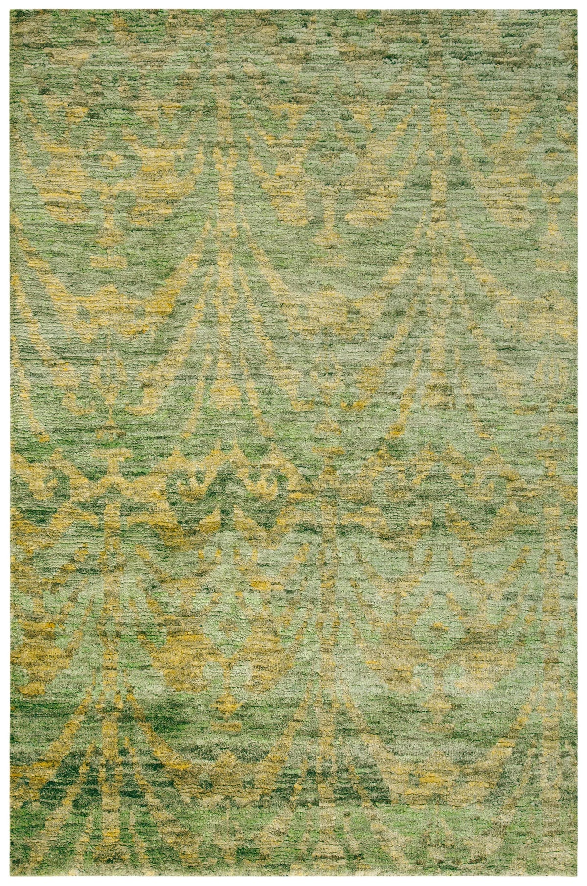 Safavieh Bohemian 4'-0" x 6'-0" Rug in Green / Gold
