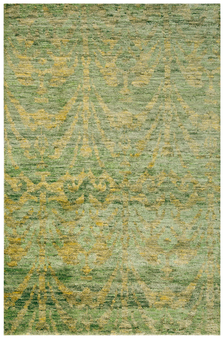 Safavieh Bohemian 4'-0" x 6'-0" Rug in Green / Gold