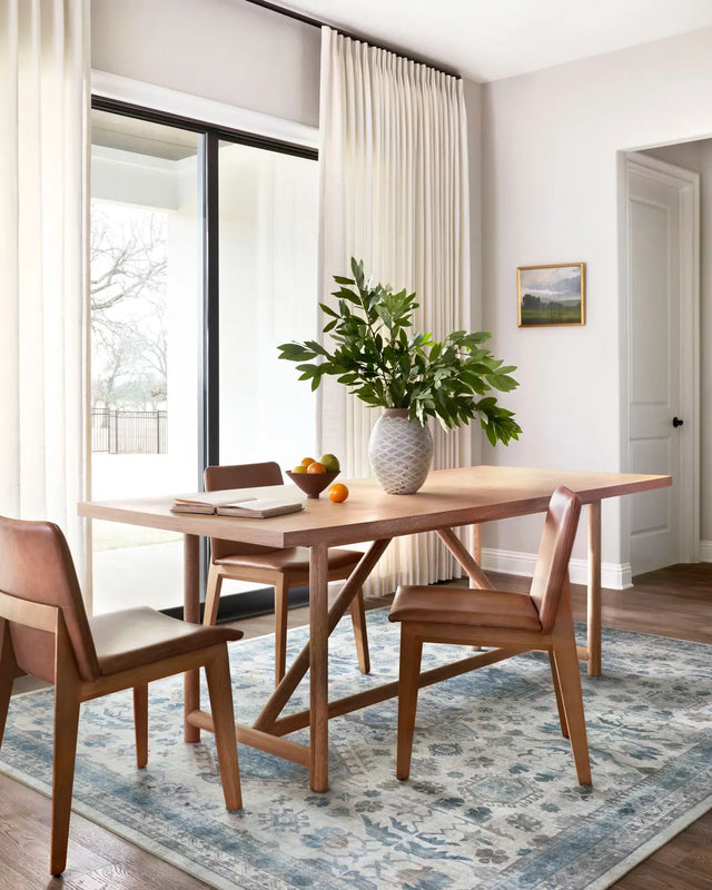 Loloi Heidi Hei-04 Ivory/Ocean Rugs - room scene 2