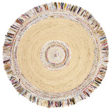 Safavieh Cape Cod 5'-0" x 5'-0" Rug in Ivory / Light Beige