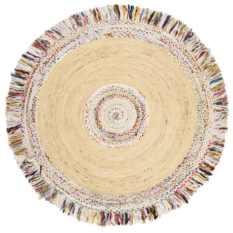 Safavieh Cape Cod 5'-0" x 5'-0" Rug in Ivory / Light Beige