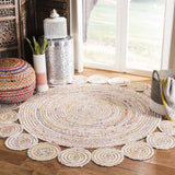 Safavieh Cape Cod 5'-0" x 5'-0" Rug in Ivory / Multi
