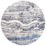 Safavieh Petra 6'-7" x 6'-7" Rug in Light Beige / Blue