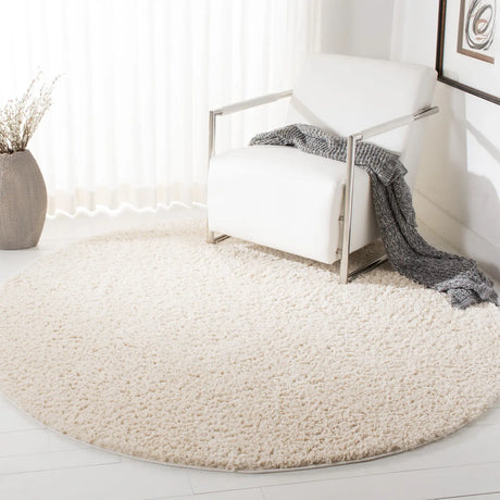 Safavieh August Shag 900 10'-0" x 10'-0" Rug in Ivory