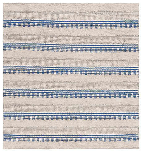Safavieh Natura 6'-0" x 6'-0" Rug in Beige / Navy