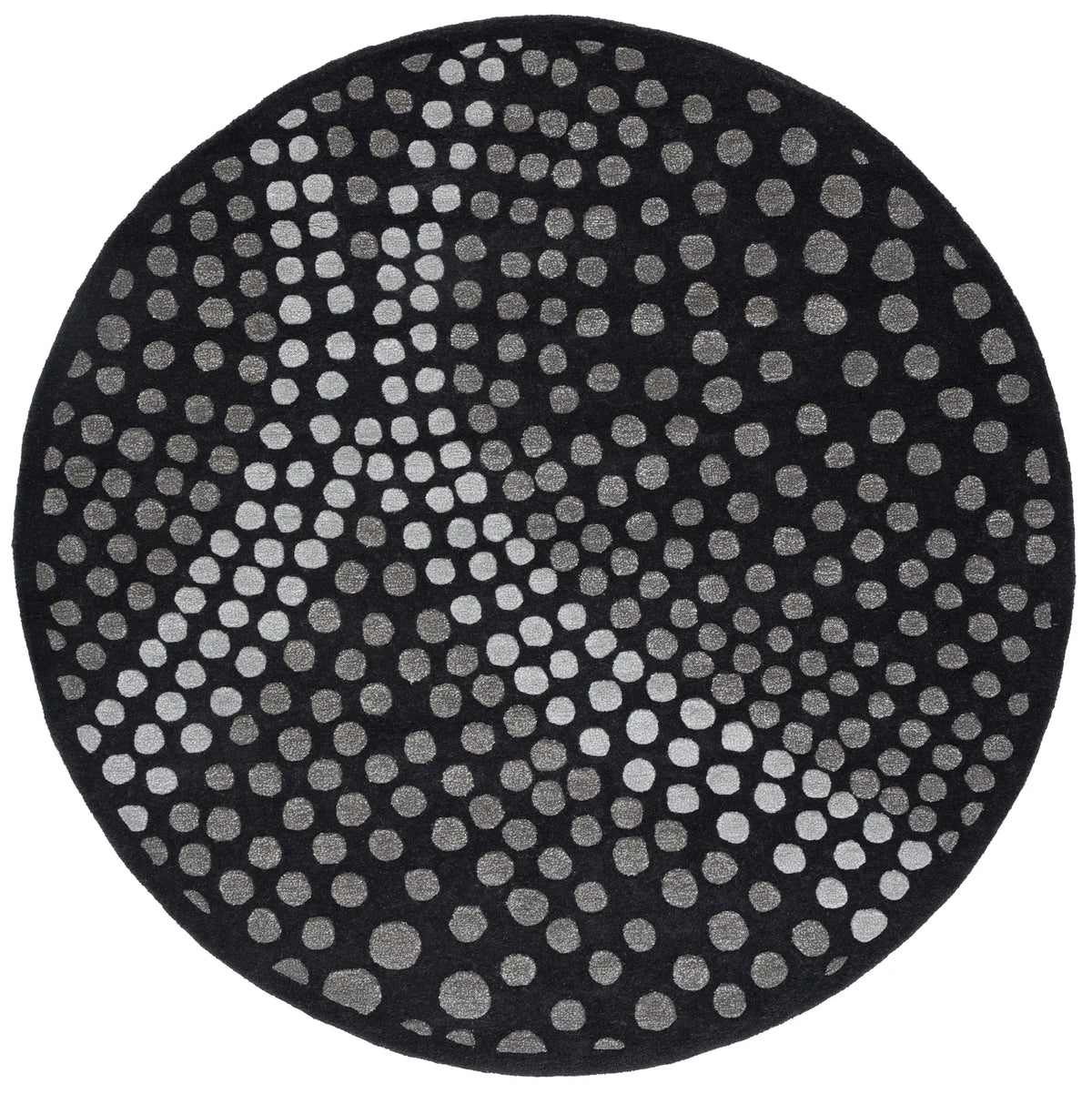Safavieh Soho 6'-0" x 6'-0" Rug in Dark Grey