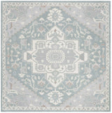 Safavieh Heritage 6'-0" x 6'-0" Rug in Blue / Ivory