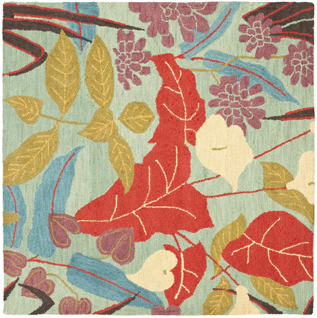 Safavieh Blossom 6'-0" x 6'-0" Rug in Blue / Multi