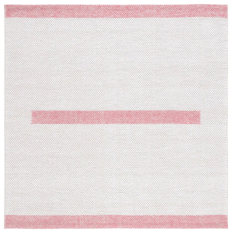Safavieh Natura 6'-0" x 6'-0" Rug in Ivory / Pink