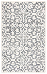 Safavieh Metro 4'-0" x 6'-0" Rug in Black / Ivory