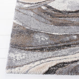 Safavieh Cyrus Shag 4'-5" x 6'-5" Rug in Grey / Beige