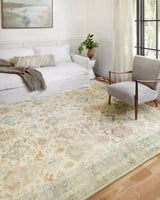Loloi Rosette Ros-01 Beige/Multi Rugs - room scene 2