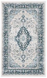 Safavieh Isabella 3'-0" x 5'-0" Rug in Cream / Dark Blue