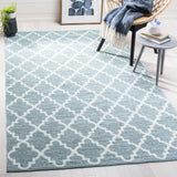 Safavieh Montauk 5'-0" x 8'-0" Rug in Mint / Ivory