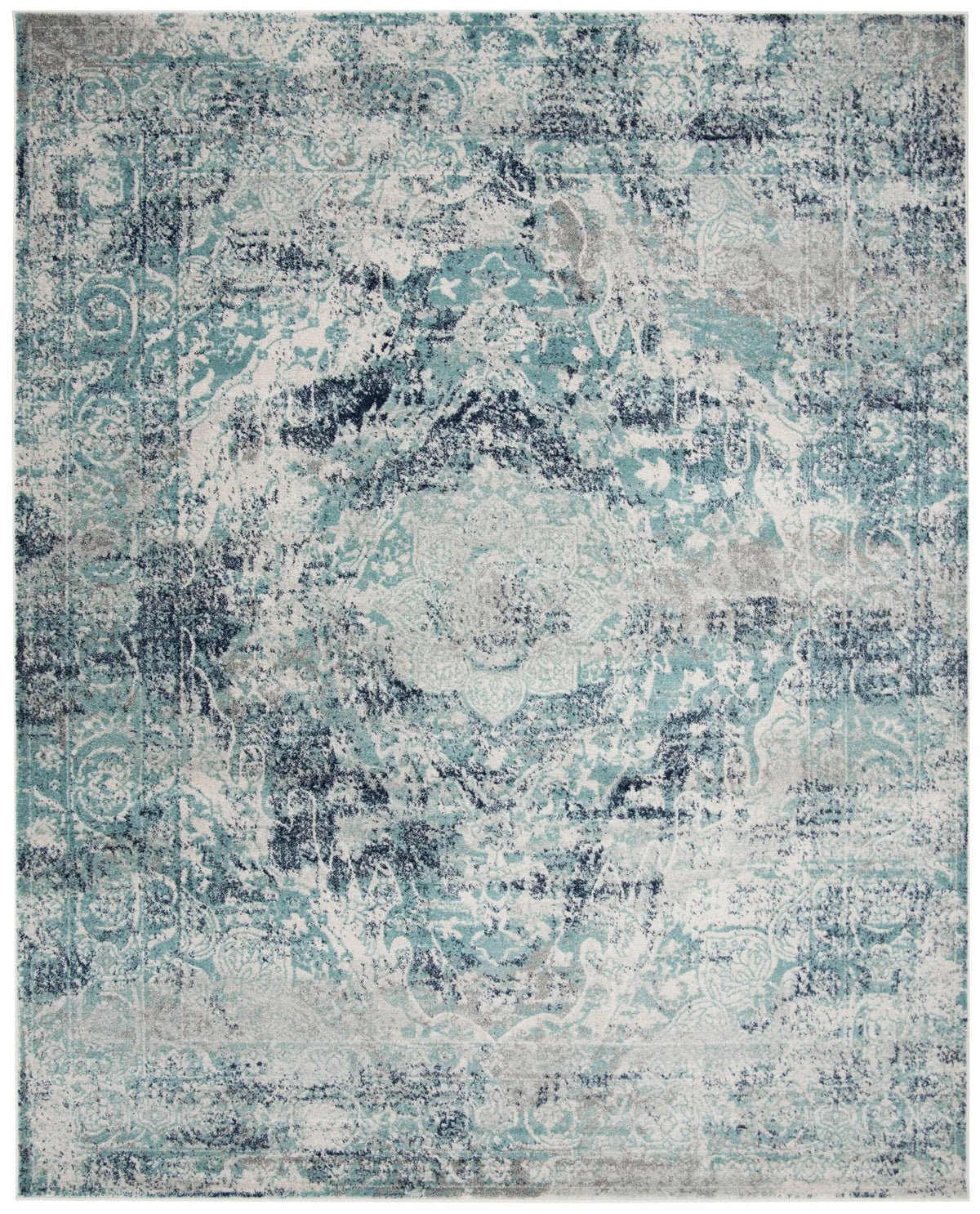 Safavieh Madison 10'-0" x 14'-0" Rug in Ivory / Blue