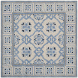 Safavieh Bella 5'-0" x 5'-0" Rug in Ivory / Blue