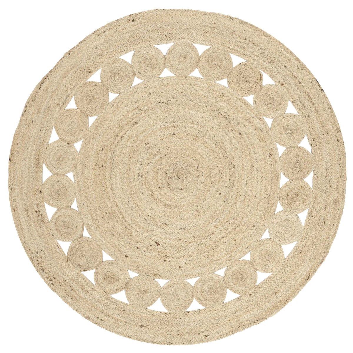 Safavieh Natural Fiber 3'-0" x 3'-0" Rug in Ivory