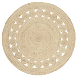 Safavieh Natural Fiber 3'-0" x 3'-0" Rug in Ivory
