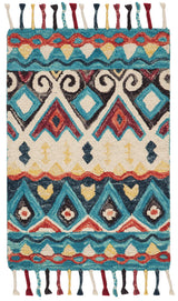Safavieh Aspen 2'-0" x 3'-0" Rug in Blue / Red