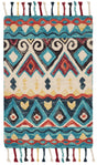 Safavieh Aspen 2'-0" x 3'-0" Rug in Blue / Red