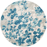 Safavieh Evoke 6'-7" x 6'-7" Rug in Grey / Light Blue