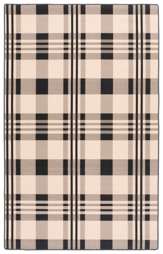 Safavieh Natural Fiber 4'-0" x 6'-0" Rug in Natural / Black