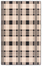 Safavieh Natural Fiber 4'-0" x 6'-0" Rug in Natural / Black