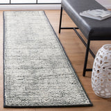 Safavieh Roslyn 2'-3" x 9'-0" Rug in Black / Ivory