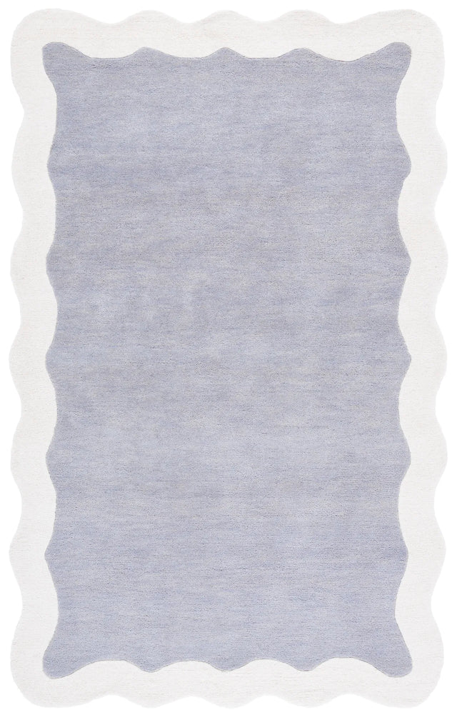 Safavieh Metro 4'-0" x 6'-0" Rug in Grey / Ivory