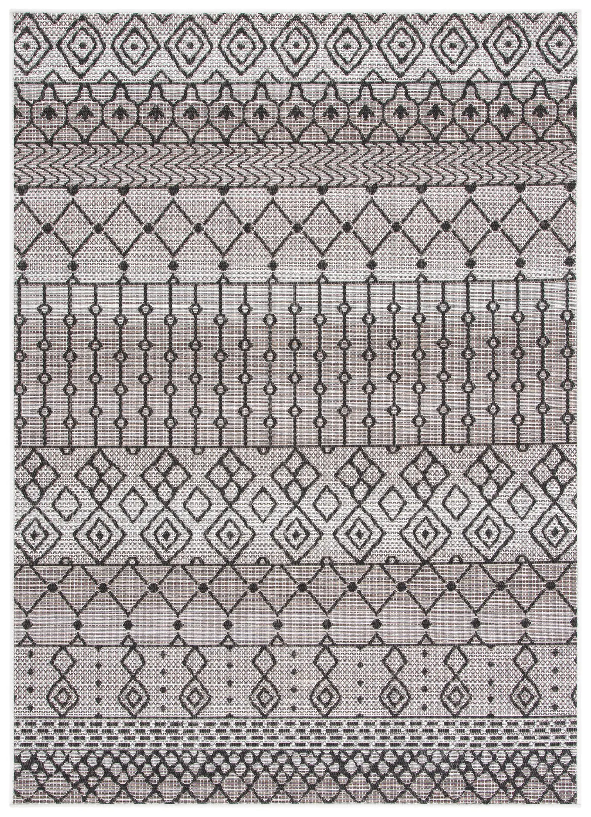 Safavieh Havana 4'-5" x 6'-5" Rug in Light Brown / Black