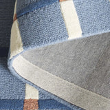 Safavieh Genre 4'-0" x 6'-0" Rug in Blue / Ivory