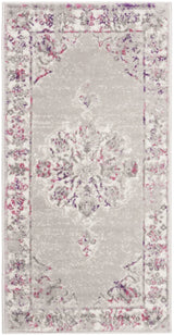 Safavieh Skyler 2'-0" x 4'-0" Rug in Grey / Pink