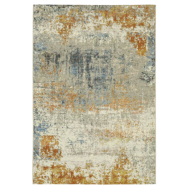 Oriental Weavers Sphinx Naples 292XI Orange Rugs - main flat