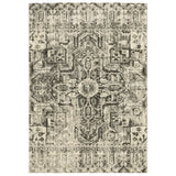 Oriental Weavers Sphinx Florence 4333W Charcoal/ Ivory Rugs - main flat