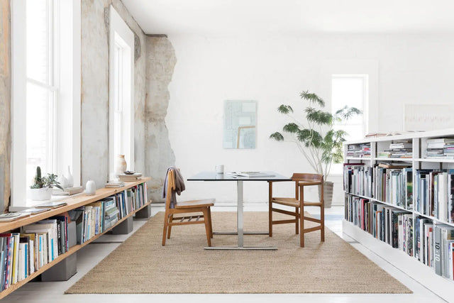 Loloi Oakwood OK-01 Wheat Rugs - room scene 1 horizontal