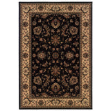 Oriental Weavers Sphinx Ariana 311k3 Black / Ivory Rugs - main flat