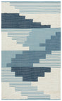 Safavieh Kenya 4'-0" x 6'-0" Rug in Blue / Ivory
