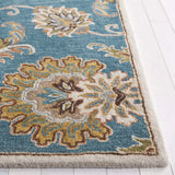 Safavieh Heritage 4'-0" x 6'-0" Rug in Blue / Yellow