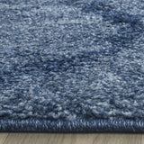 Safavieh Retro 2'-3" x 11'-0" Rug in Blue / Dark Blue