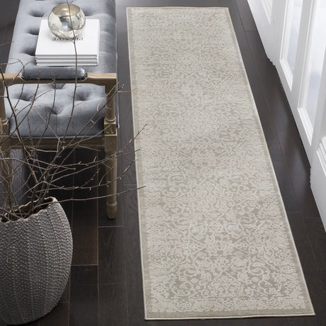 Safavieh Princeton 2'-0" x 10'-0" Rug in Grey / Beige