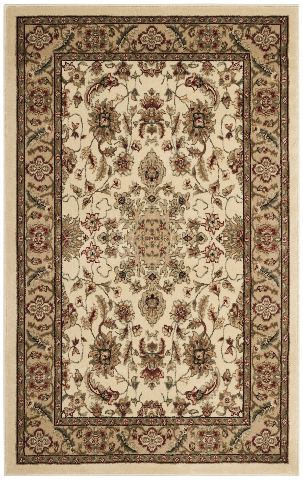 Safavieh Lyndhurst 3'-3" x 5'-3" Rug in Ivory / Tan