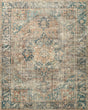 Loloi Margot Mat-02 Terracotta/Lagoon Rugs - main flat