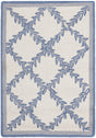 Safavieh Chelsea 1'-8" x 2'-6" Rug in Ivory / Light Blue