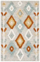 Safavieh Kenya 4'-0" x 6'-0" Rug in Grey / Blue